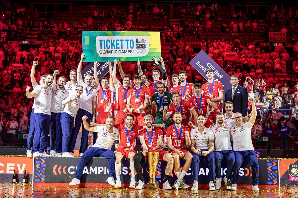 Volley, la Polonia è Campione d'Europa: battuta la Francia 3-1