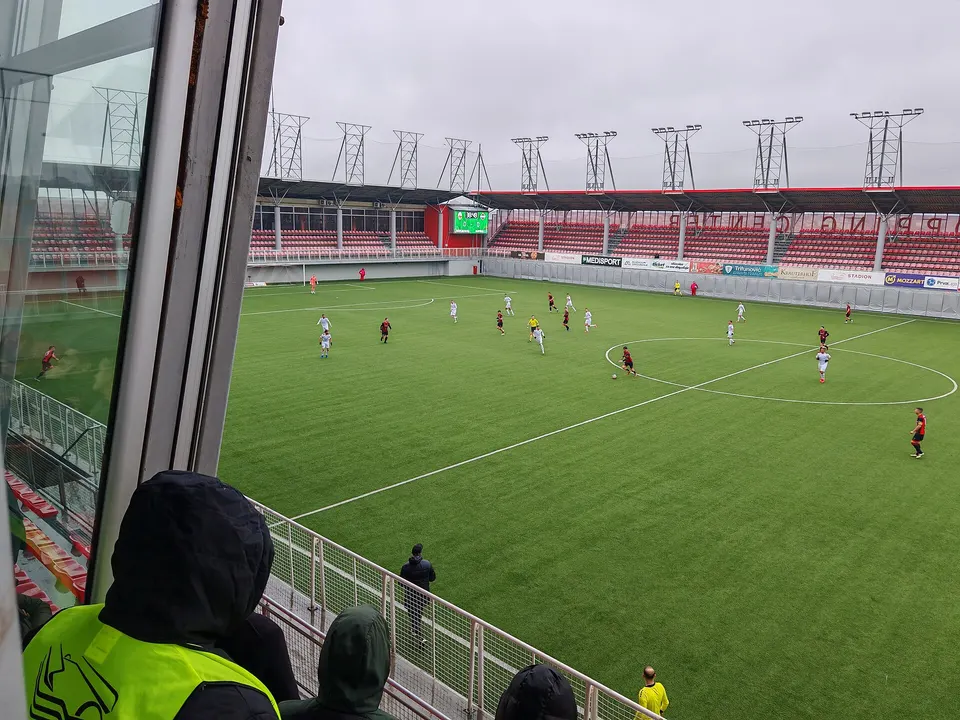 Una partita di calcio
