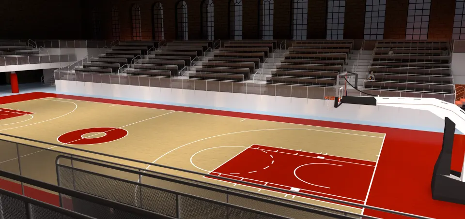 Una partita di basket