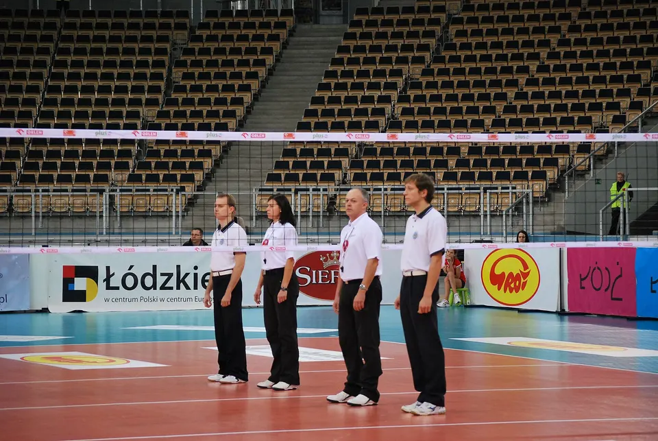 Volleyball referees