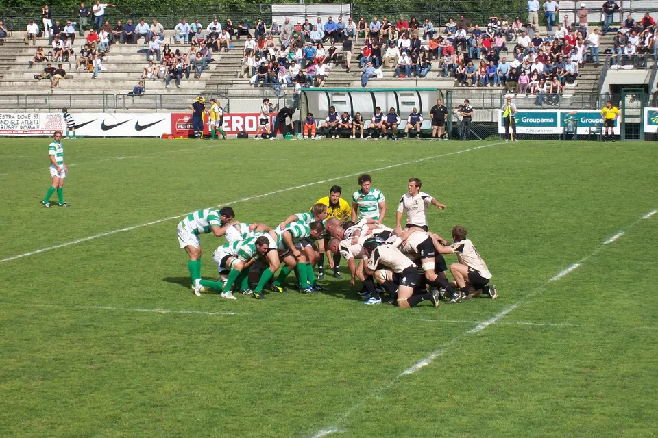 Una partita di rugby