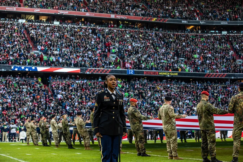 Germany hosted its first ever American NFL football game