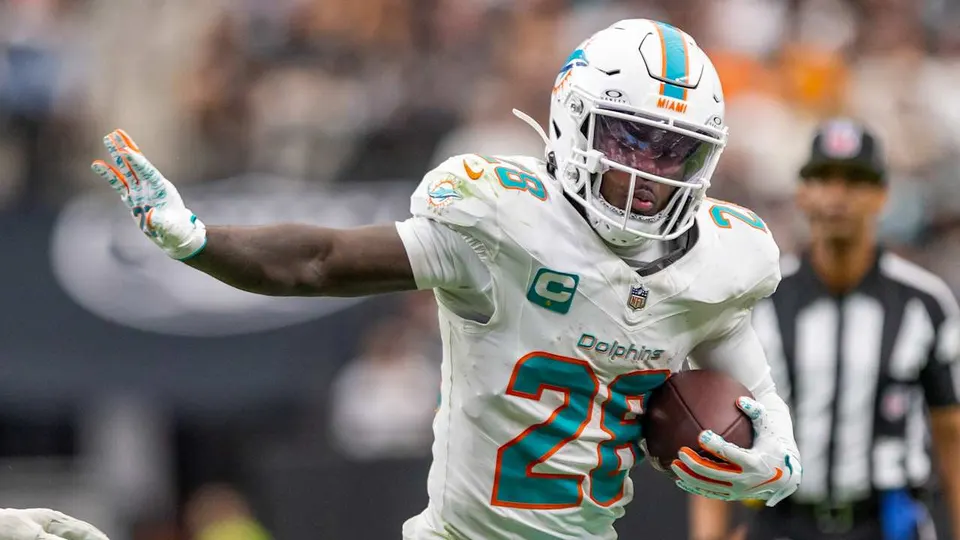 Dolphins, stagione finita per De'Von Achane: rottura del crociato