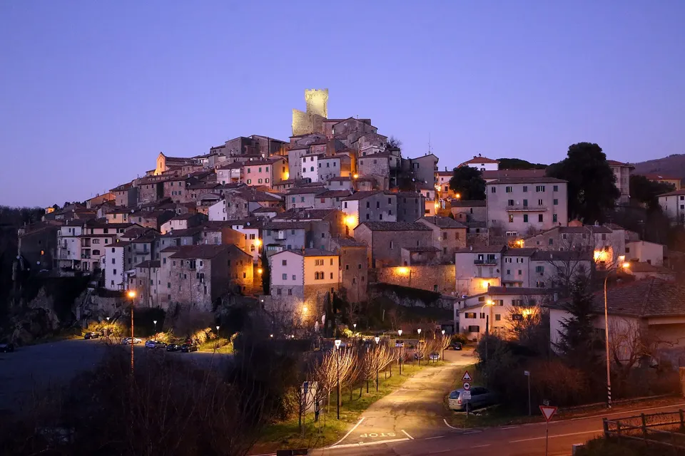 Veduta di Arcidosso