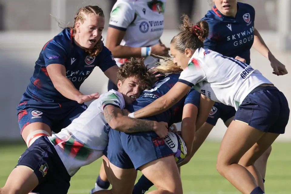 WXV Global Series, Italia sconfitta 36-27 dagli USA: rimonta tardiva delle azzurre