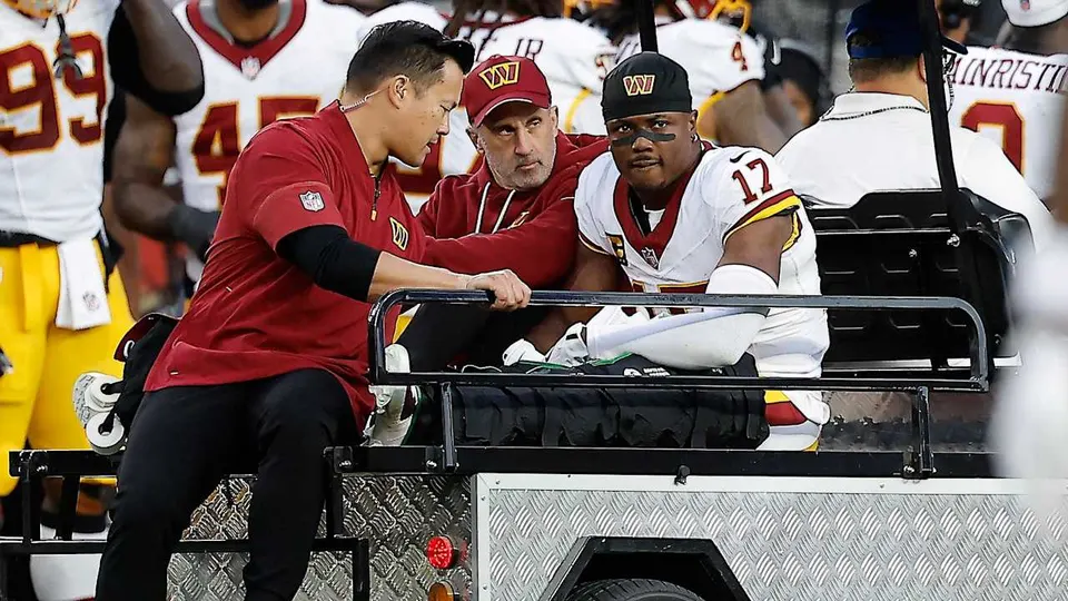 Terry McLaurin, stagione finita: rottura del tendine rotuleo per il WR dei Commanders